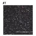 OEM Smooth chunky glitter PU faux leather fabrics